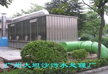 广州大坦沙污水处理厂-生物除臭工程